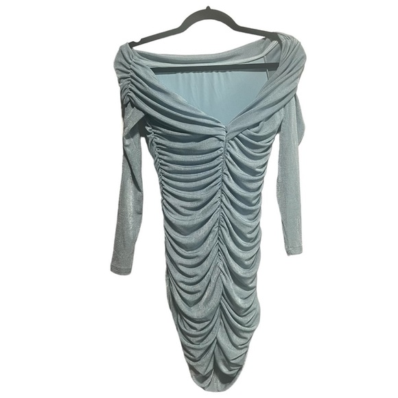 Revolve x Misha Cristi Dress in Topaz, New with Tags - Picture 3 of 6